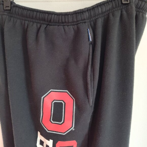 Ladies SZ M Jansport Black OSU Fleece Joggers - Picture 3 of 5